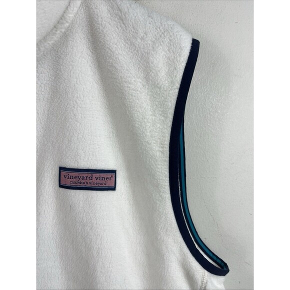 Vineyard Vines Vest Mens M Fleece Full Zip Sleeveless Outdoors - Picture 3 of 9